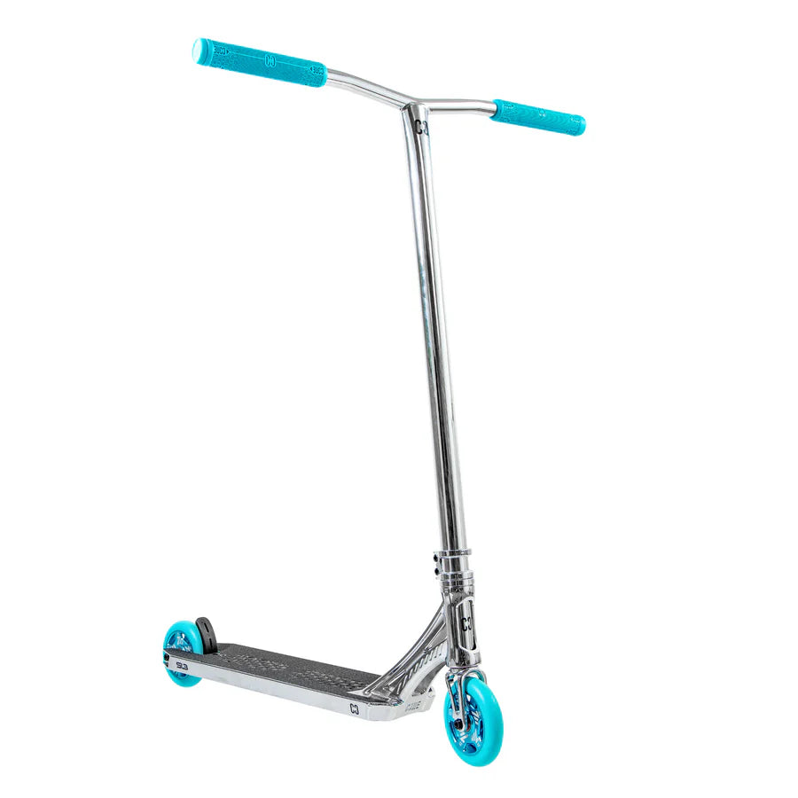 CORE SL3 Complete Stunt Scooter - Chrome/Teal