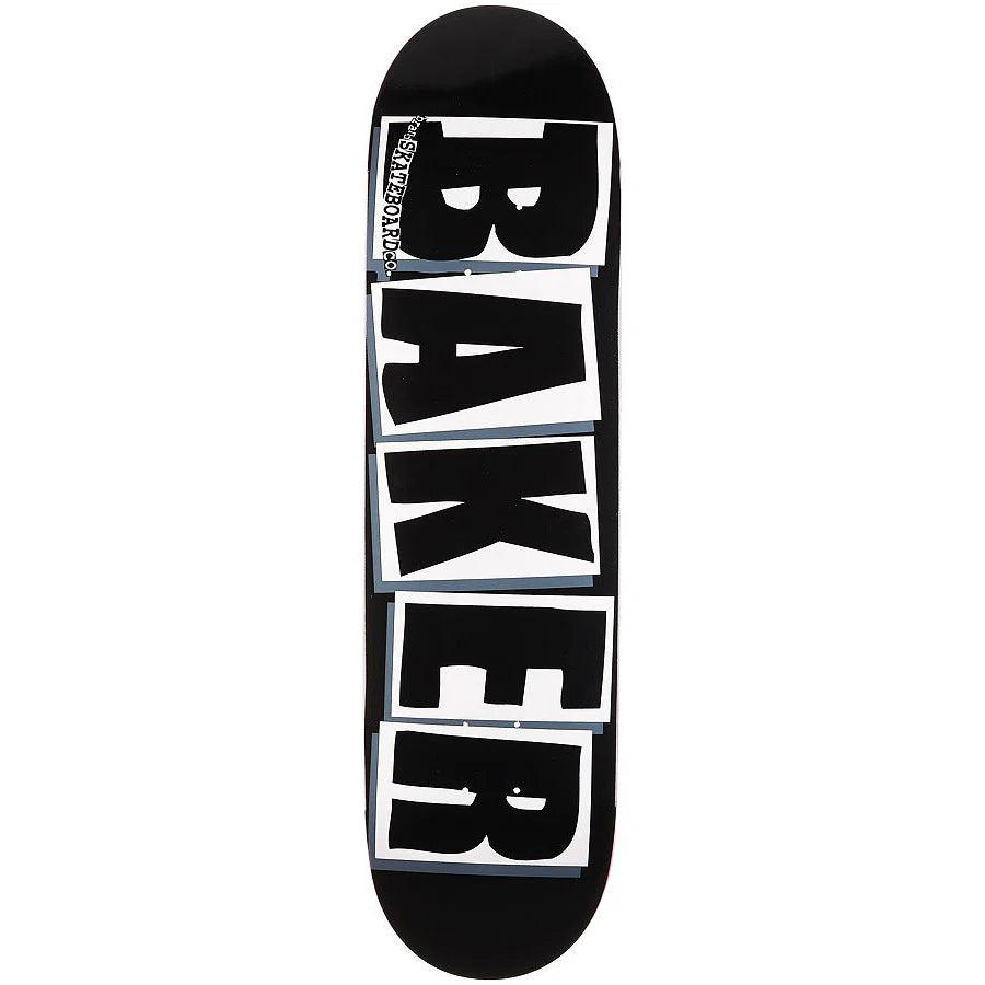 Baker Brand Logo Black/White Deck - 8.475"