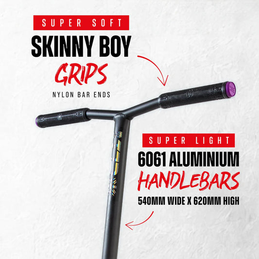 CORE CL1 Complete Stunt Scooter - Black/Neo LE