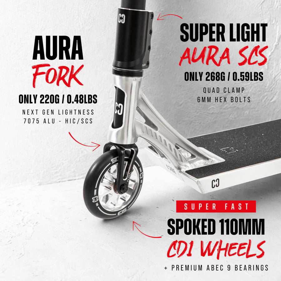 CORE ST3 Complete Stunt Scooter - Polished
