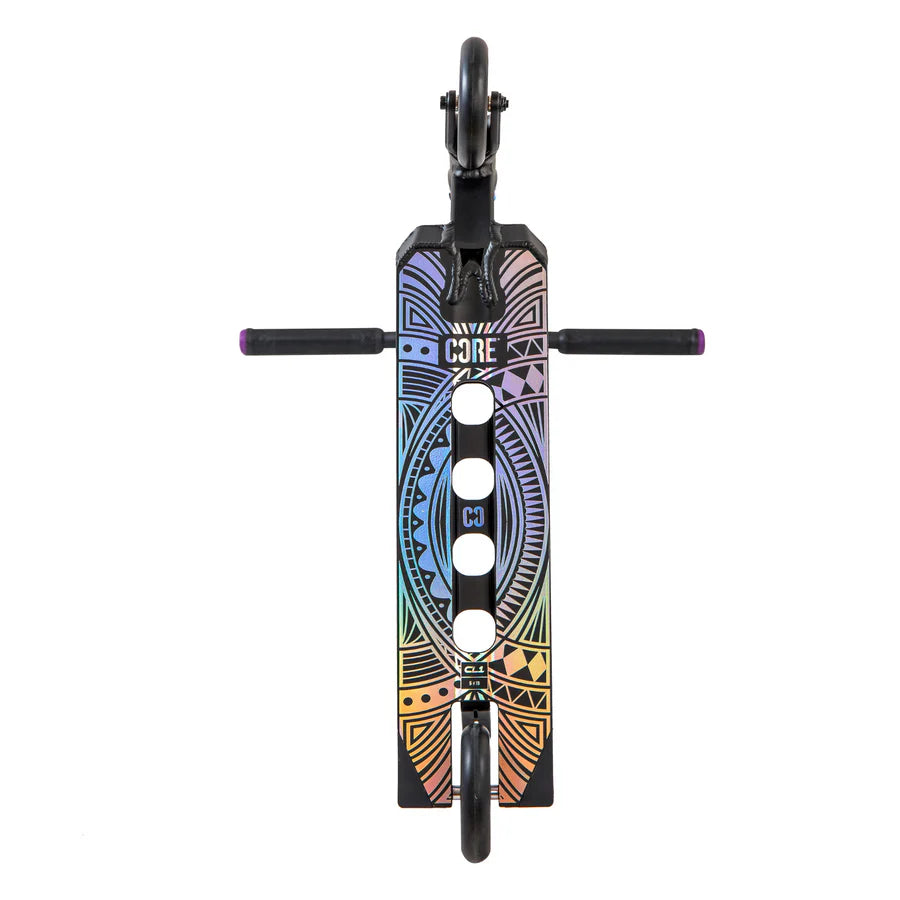 CORE CL1 Complete Stunt Scooter - Black/Neo LE