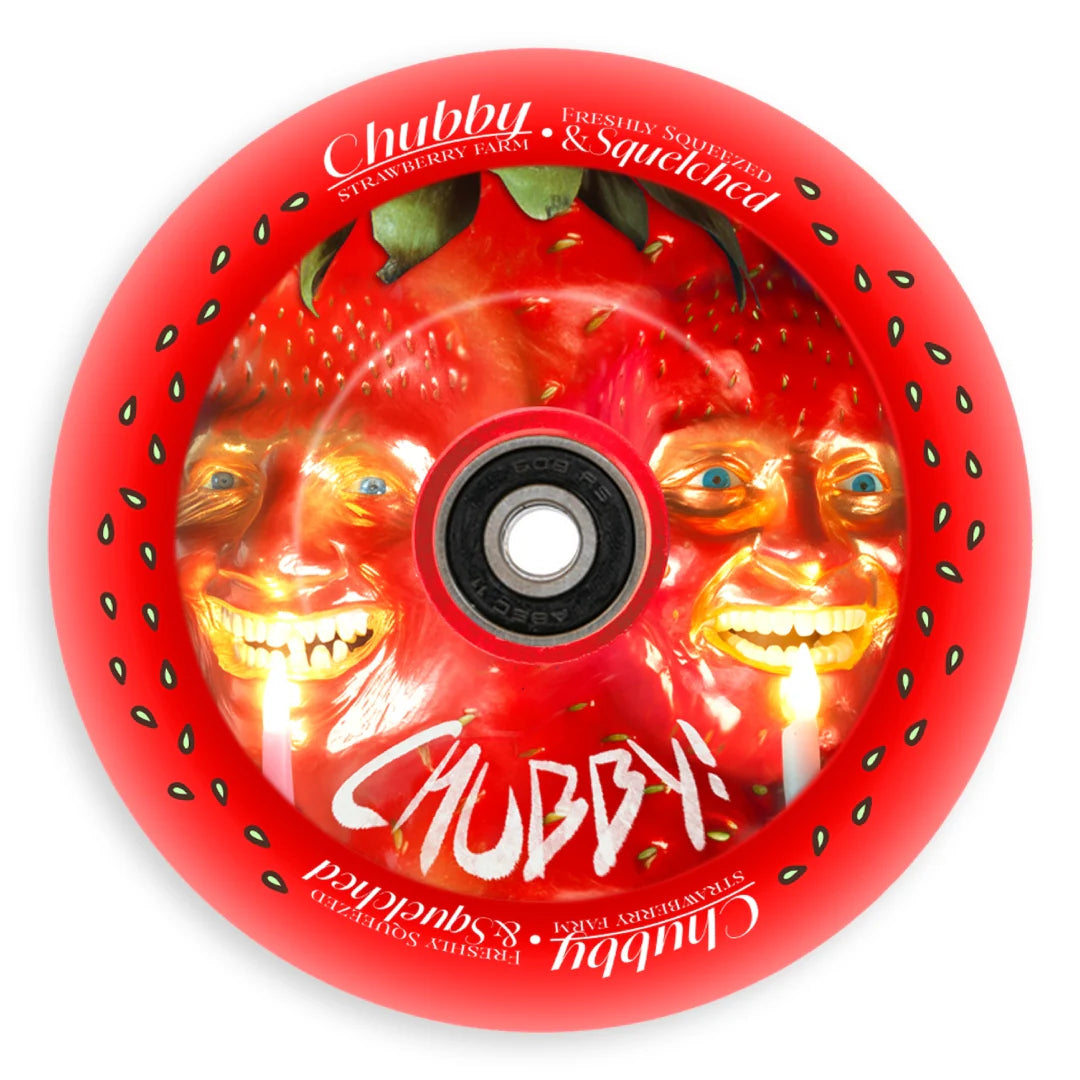Chubby Strawberry Farm Wheel 110mm x2