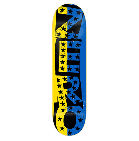 ZERO SKATEBOARD DECK UKRAINE PUNK 8.25"