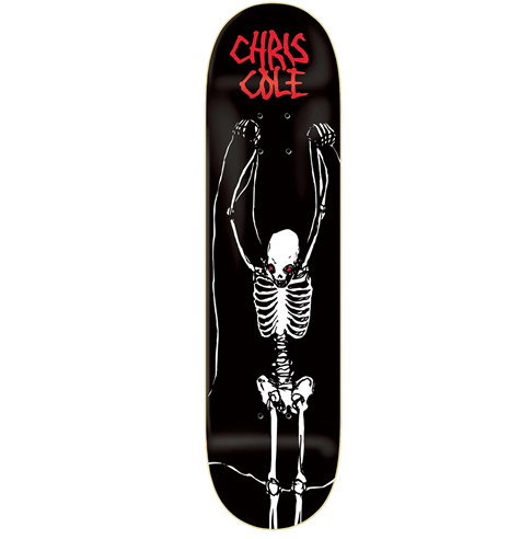 ZERO SKATEBOARD DECK LIVING DEAD COLE 8.25"