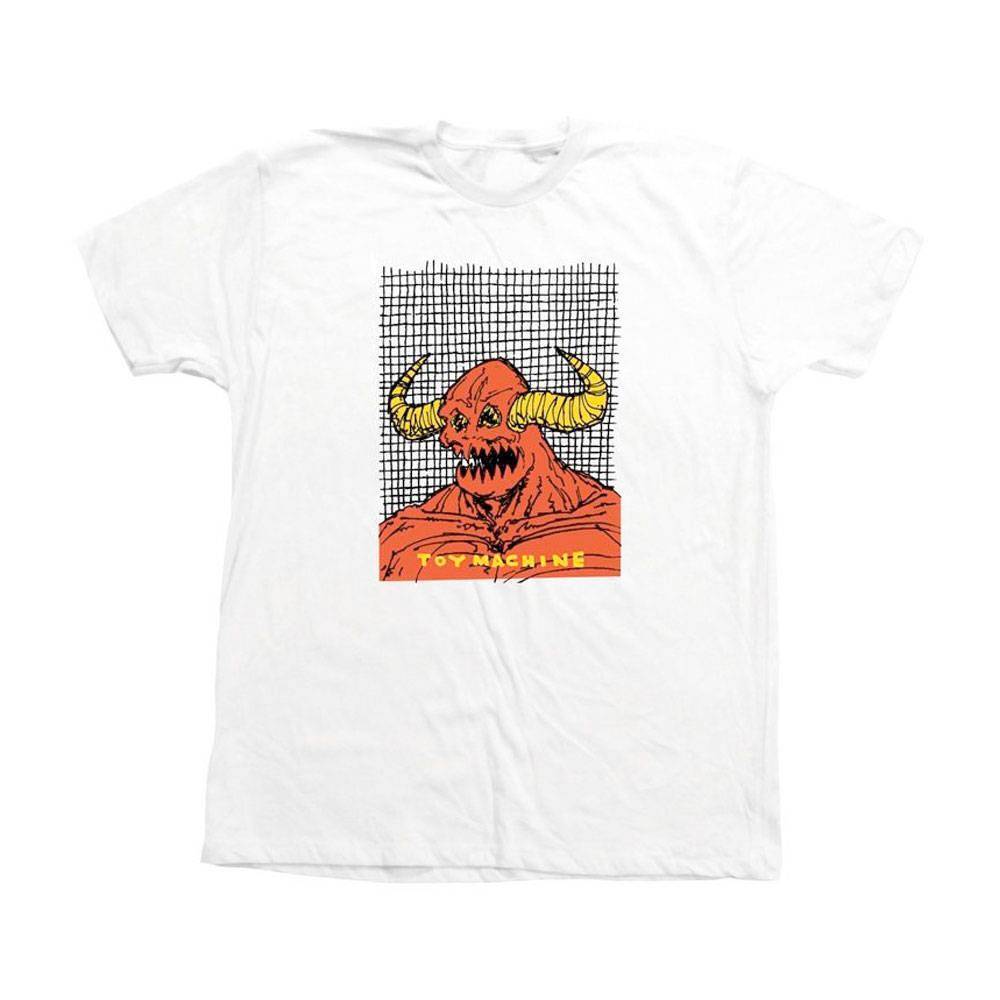 Toy Machine Welcome To Hell Monster Tee White