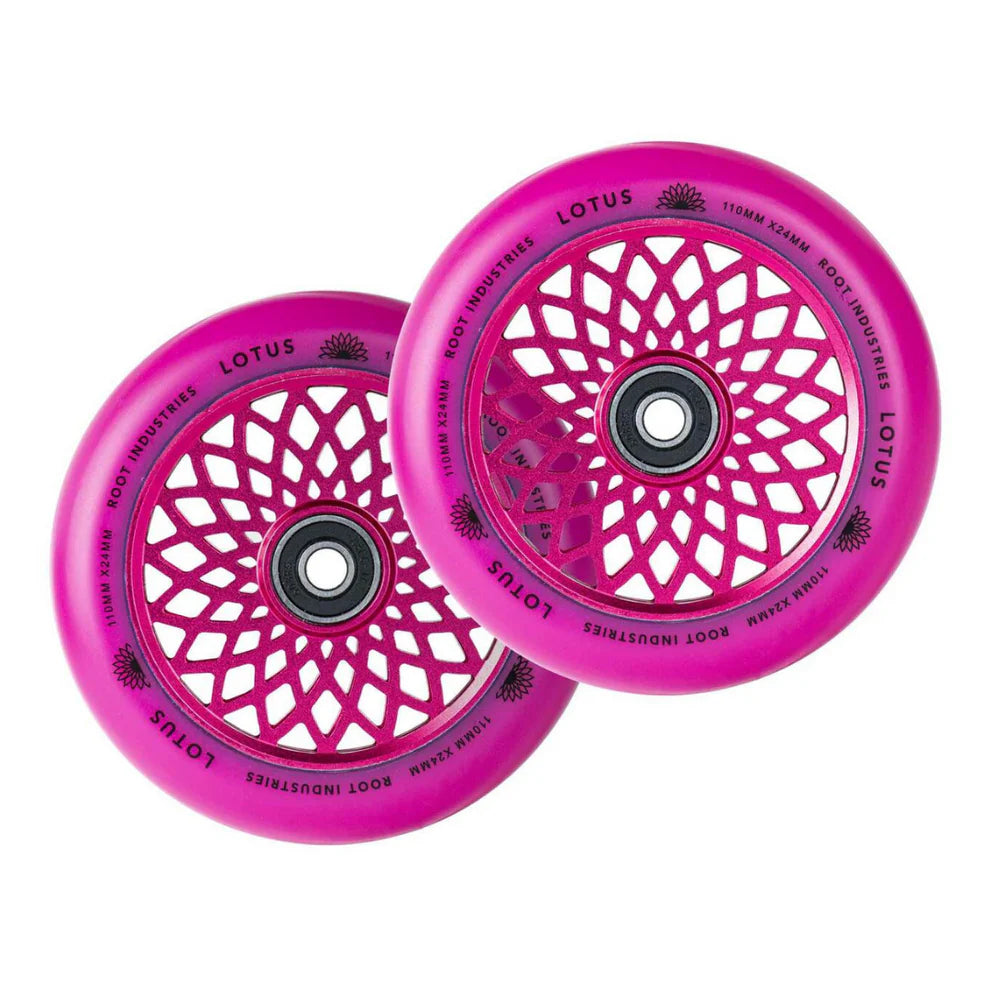 Root Industries Lotus 110mm Wheels - Pink/Pink