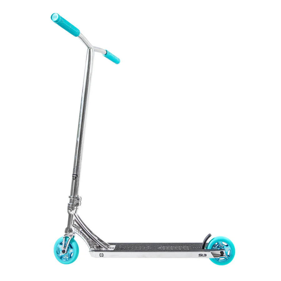 CORE SL3 Complete Stunt Scooter - Chrome/Teal