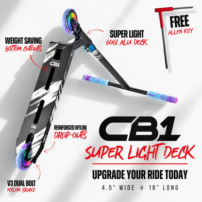 CORE CB1 Beginner Stunt Scooter - Black/Neo