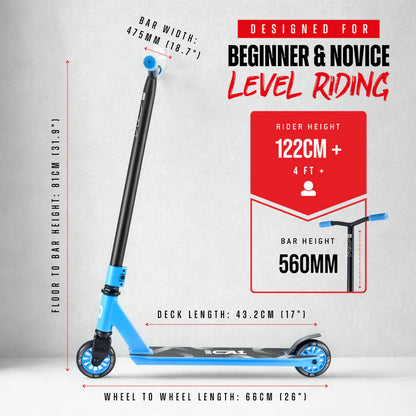 CORE CA1 Beginner Stunt Scooter - Blue