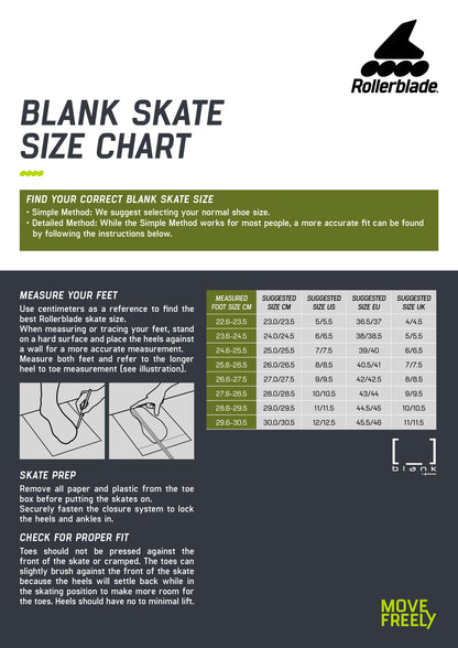 Rollerblade Blank Team