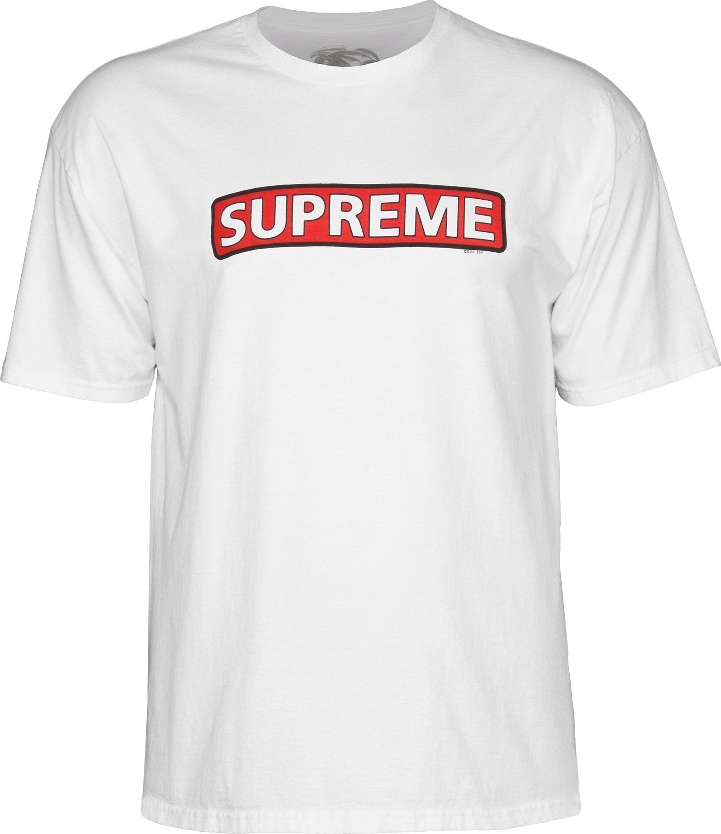 Powell-Peralta Supreme Tee White