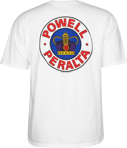 Powell-Peralta Supreme Tee White