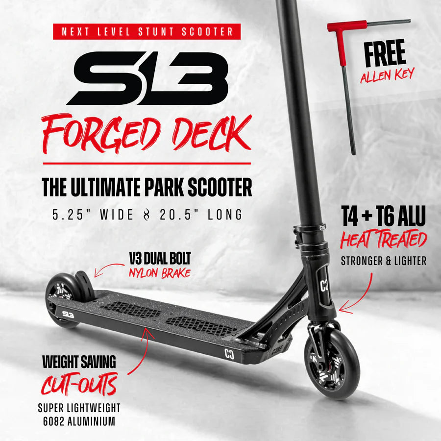 CORE SL3 Complete Stunt Scooter - Black
