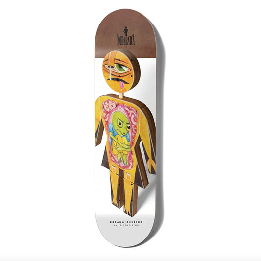 GIRL SKATEBOARD DECK MODERNICA X ED TEMPLETON BREANA GEERING 8.5"