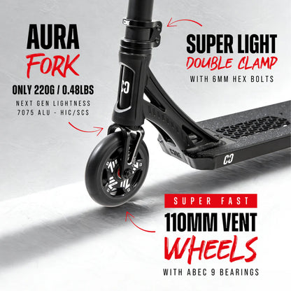 CORE SL3 Complete Stunt Scooter - Black