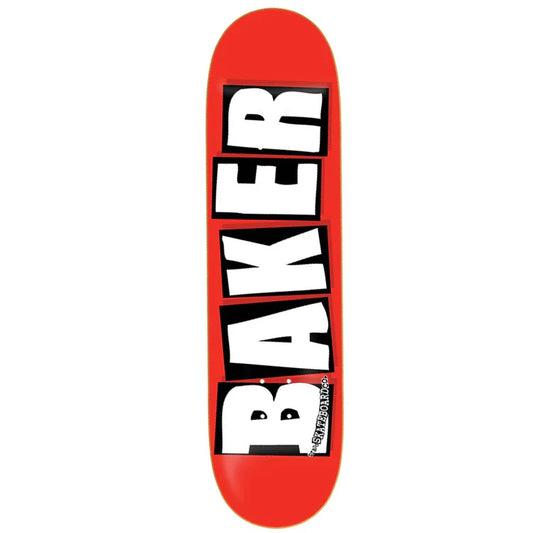Baker Brand Logo White Deck - 8.0"