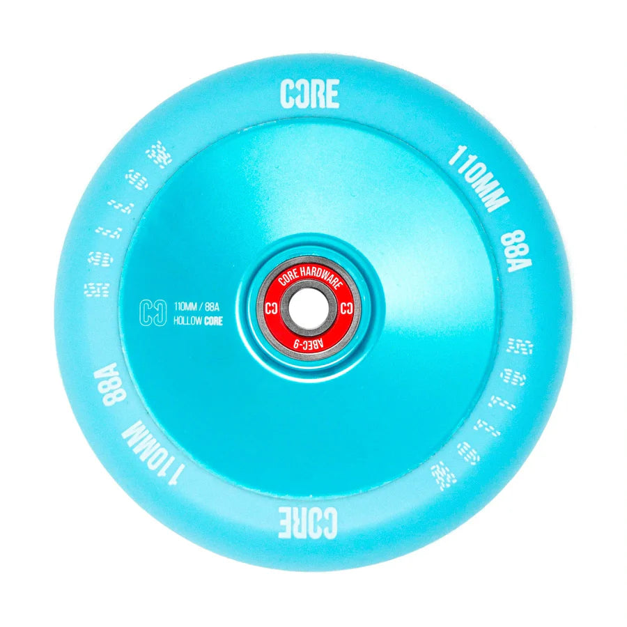 CORE Hollow Stunt Scooter Wheel V2 110mm - Mint Blue X2