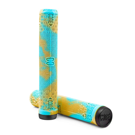 CORE Skinny Boy Handlebar Grips Soft 170mm – Beach (Teal/Gum)