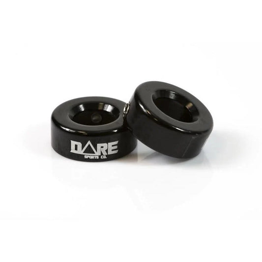 Dare CNC bar ends aluminium black