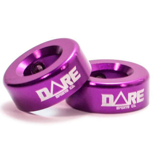 Dare CNC bar ends aluminium purple