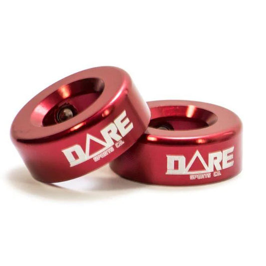Dare CNC bar ends aluminium red