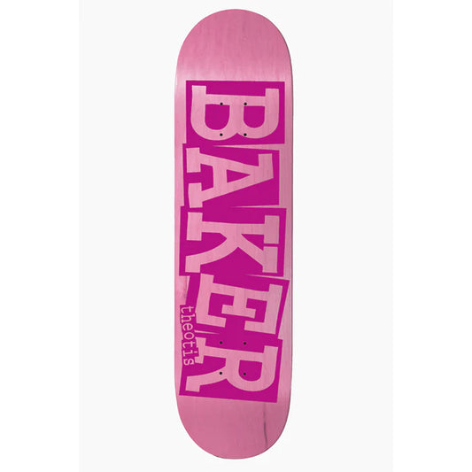 Baker Theotis Beasley Ribbon Pink Veneer Deck - 8.0"