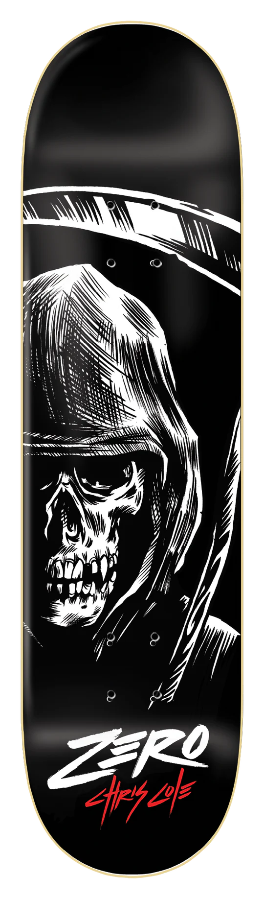ZERO SKATEBOARD DECK REAPER COLE 8.25"