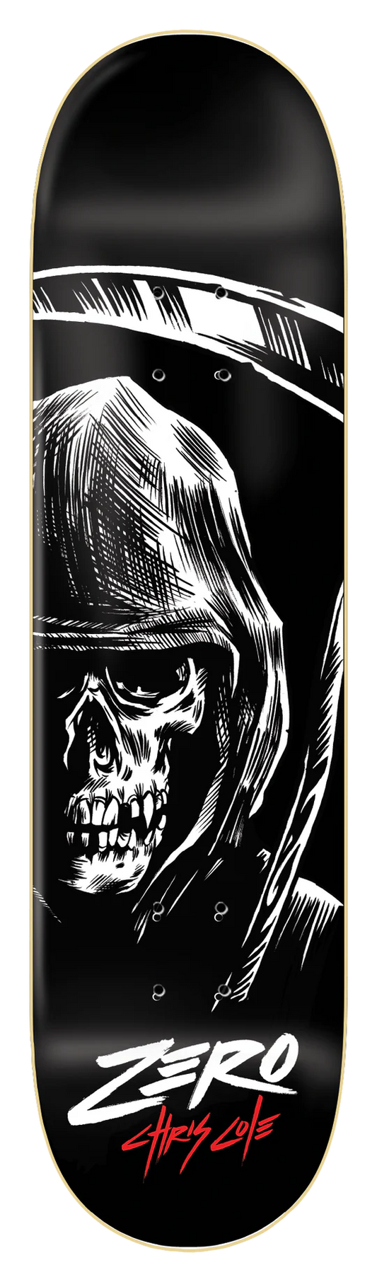 ZERO SKATEBOARD DECK REAPER COLE 8.25"
